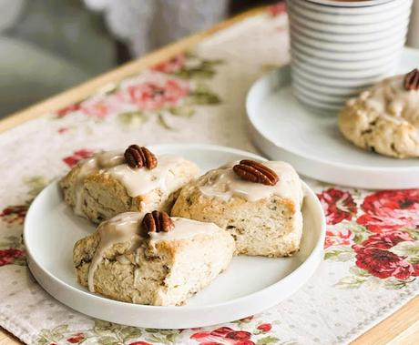 Maple-Pecan Scones Maple-Pecan Scones