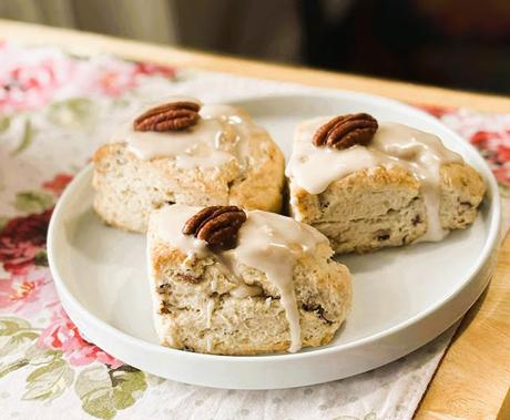 Maple-Pecan Scones Maple-Pecan Scones