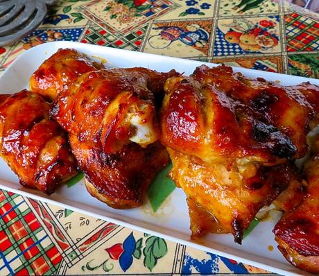 Easy Deviled Chicken