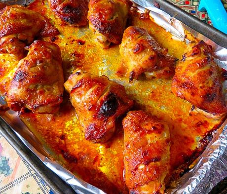 Easy Deviled Chicken