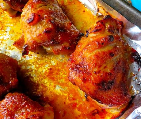 Easy Deviled Chicken