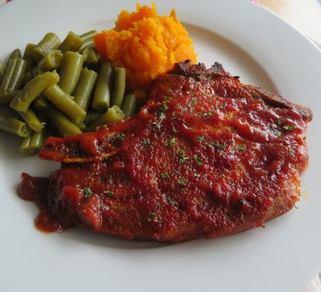 Easy Oven BBQed Pork Chops Easy Oven BBQed Pork Chops