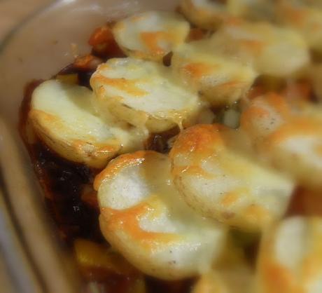 Cottage Pie with Potato Cobbles
