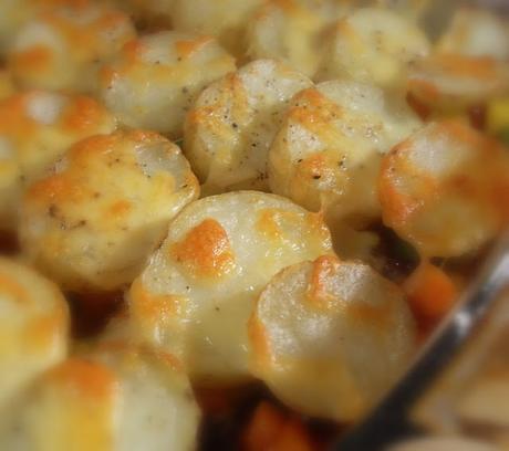 Cottage Pie with Potato Cobbles