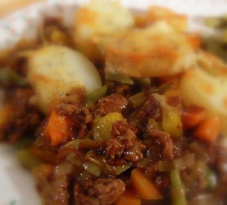 Cottage Pie with Potato Cobbles