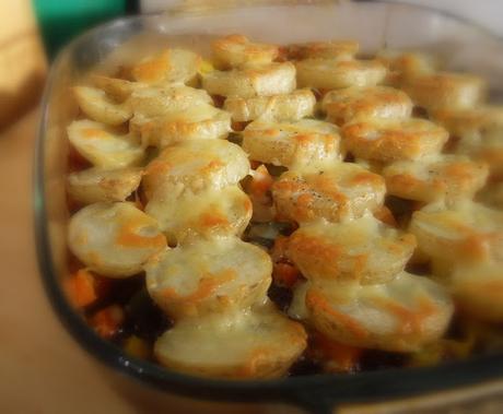 Cottage Pie with Potato Cobbles