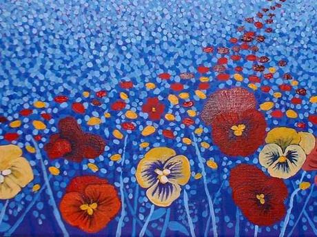 Happy Birthday, Perking the Pansies