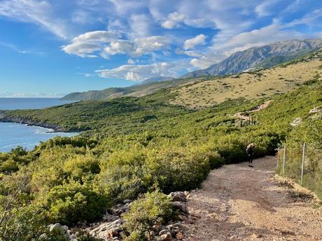 The Albanian Riviera: Best Beaches, Towns, and Hidden Gems hiking-trail-along-the-coast-between-livadhi-beach-and-jala-beach