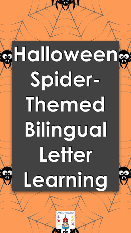Bilingual Halloween Fun: Spider Web Activities for Spanish Alphabet Learning