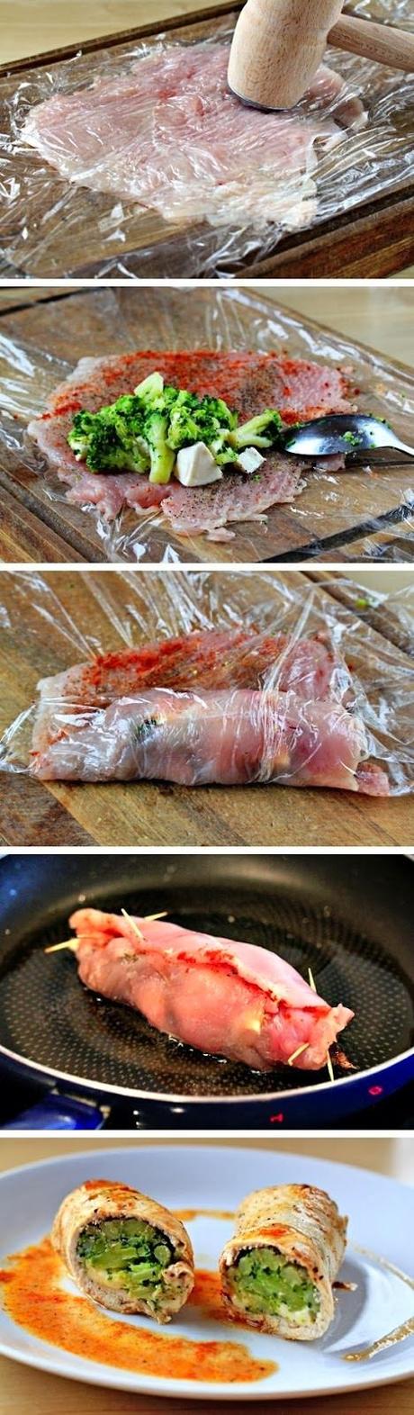 Broccoli & Cheese Stuffed Chicken