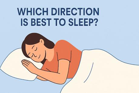 best direction to sleep