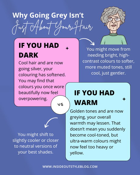 How Do Your Colours Change When You Go Grey?