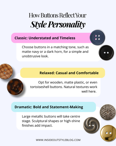 What Your Buttons Say About You: Choosing Details That Reflect Your Style Personality