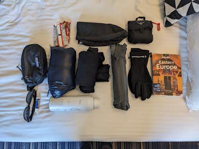 Living Out of a 40 Liter Backpack