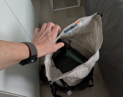 Living Out of a 40 Liter Backpack