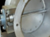 Industrial Circular Butterfly Flat Dish Damper (ICBFD) Series
