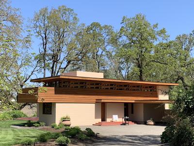 THE GORDON HOUSE BY FRANK LLOYD WRIGHT (SILVERTON, OREGON) Guest Post by Caroline Hatton
