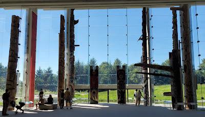 TOTEM POLES AND MORE: Museum of Anthropology (MOA) at UBC, Vancouver, BC:
