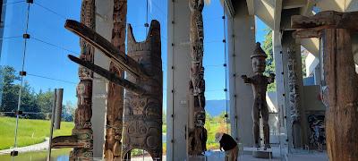 TOTEM POLES AND MORE: Museum of Anthropology (MOA) at UBC, Vancouver, BC: