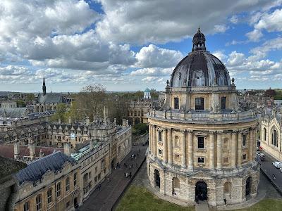 A BEAUTIFUL SPRING DAY IN OXFORD, ENGLAND: Guest Post by Jennifer Arnold