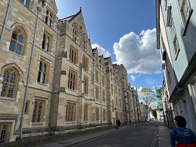A BEAUTIFUL SPRING DAY IN OXFORD, ENGLAND: Guest Post by Jennifer Arnold