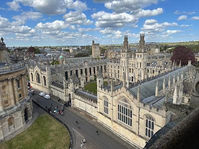 A BEAUTIFUL SPRING DAY IN OXFORD, ENGLAND: Guest Post by Jennifer Arnold