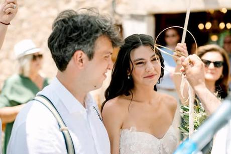 Summer Wedding Chania Chamomile Rustic Details