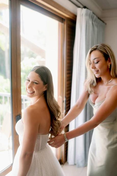 Summer Wedding At Columbia Beach Resort Overlooking Pissouri Bay