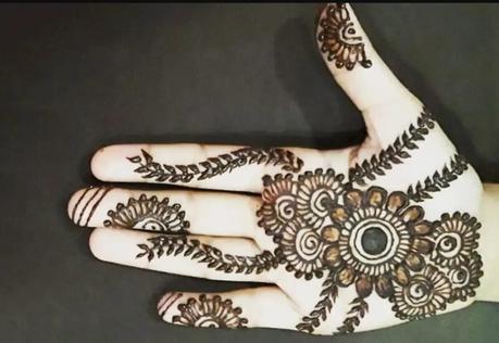 60+Easy front hand simple mehndi design: Latest mehndi Design 2025 Front Hand Simple Arabic Mehndi Design Ideas