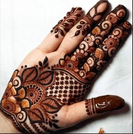 60+Easy front hand simple mehndi design: Latest mehndi Design 2025 Khafif and Dubai Front Hand Simple Mehndi Design