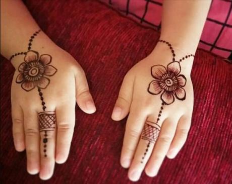 60+Easy front hand simple mehndi design: Latest mehndi Design 2025 Front Hand Mehndi Design for Kids