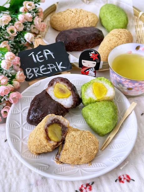 Ohagiおはぎ (Botamochi ぼたもち) Ohagiおはぎ (Botamochi ぼたもち)