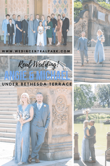 Angie and Michael’s Wedding at Bethesda Terrace