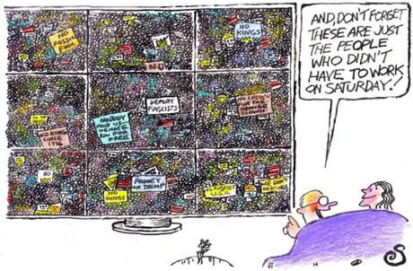 Just The Ones Who Didn't Have To Work On Saturday