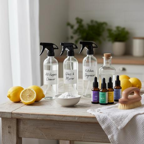 Make your own eco friendly household cleaner