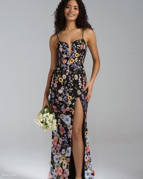 AW Bridal Winter Wedding Guest Dresses: Elegant Cold-Season Style aw bridal winter wedding guest dresses long with spaghetti straps