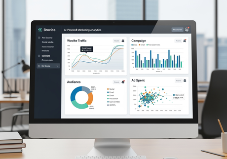 AI and Influence: Two Pillars of Modern Digital Marketing Strategy AI-powered marketing analytics dashboard - best practices for influencer marketing on pinterest