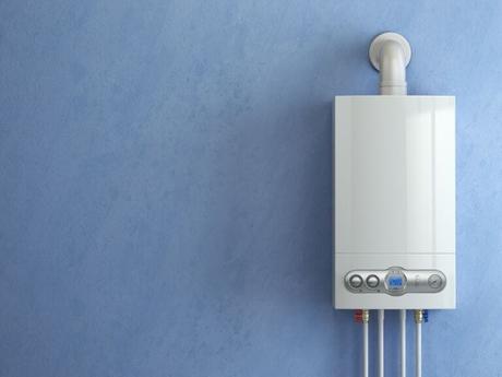 What size boiler do I need? A complete sizing guide White gas boiler on blue background