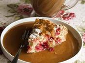 Old-Fashioned Amish Cranberry Cake with Rich Butter Sauce