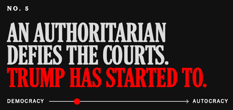 Trump Is Trying All 12 Markers Of An Authoritarian