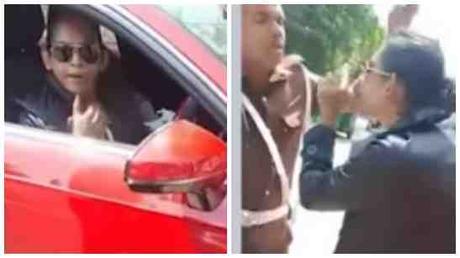 Viral video : Woman arguing with traffic cops arrested Viral video : Woman arguing with traffic cops arrested