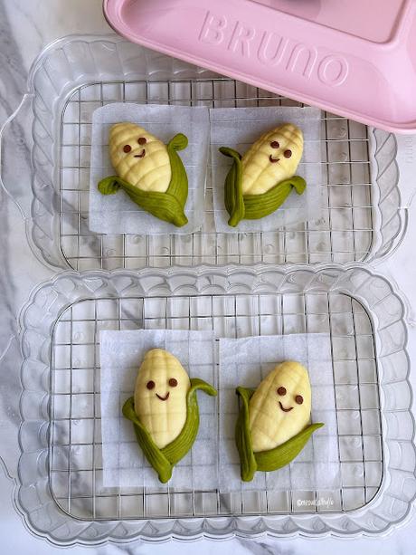 Corn Mantou 玉米造型饅頭