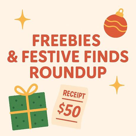 Image: Freebies and Festive Finds Roundup