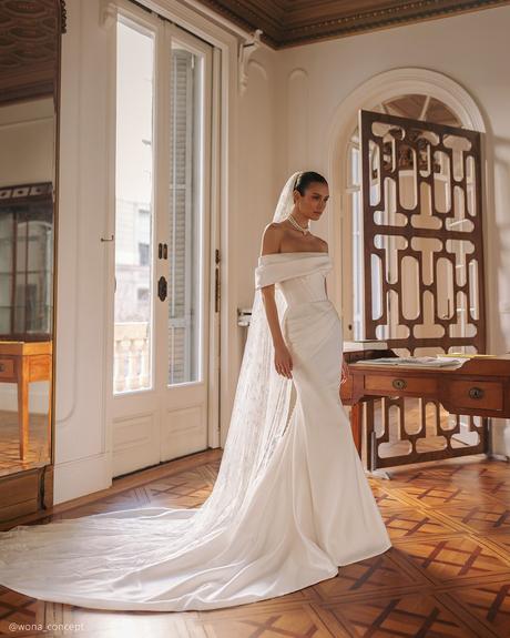 wona concept top wedding dresses sheath simple off the shoulder