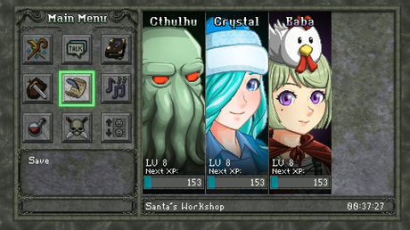 A Full Walkthrough for Cthulhu Saves Christmas (All Chapters and Post-Game)