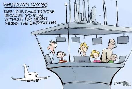 Air Traffic Controllers Can't Afford Baby Sitters Thanks To Shutdown