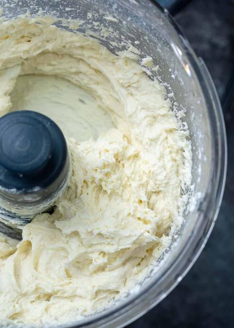 cottage cheese gnocchi dough in a food processor