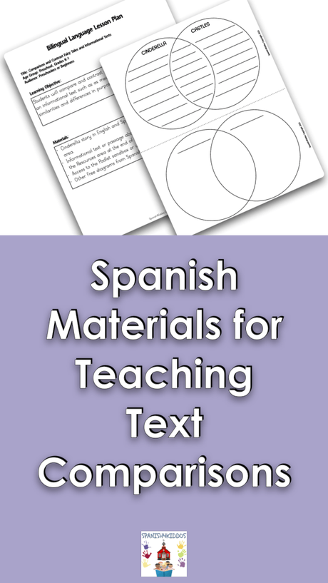 Bilingual Language Lesson Comparison and Contrast: Fairy Tales and Informational Texts