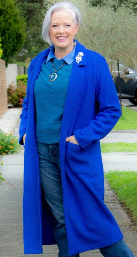 Teal goes with so many colours including cobalt and other blues