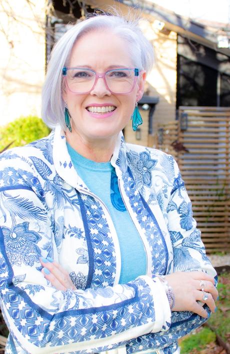 patterns with curves are less intimidating than angular geometrics